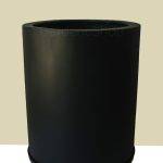 گلدان فایبرگلاس استوانه 50*65 مشکی