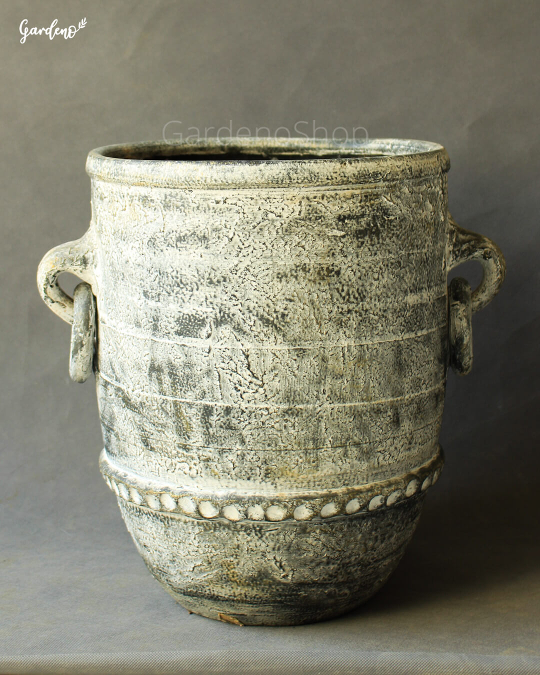 گلدان سفالی پتینه 30*35